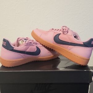 Nike Women's Field General Pink and Obsidian Sneakers
